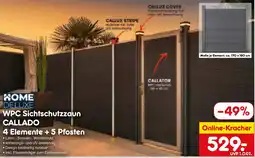Netto Marken-Discount WPC Sichtschutzzaun CALLADO Angebot