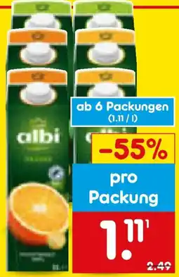Netto Marken-Discount Albi Saft oder Nektar Angebot