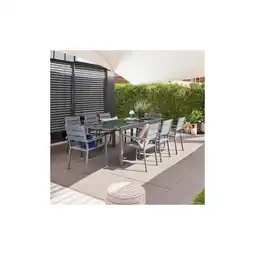 Netto Marken-Discount HOME DELUXE Gartentisch ausziehbar aus Glas SOL - 180/240 x 90 cm Angebot