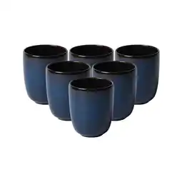 Netto Marken-Discount like. by Villeroy & Boch Becher ohne Henkel Lave 400 ml 6er Set Angebot