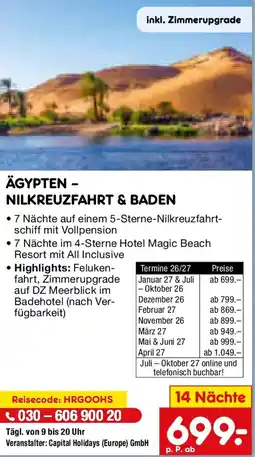 Netto Marken-Discount Ägypten - nilkreuzfahrt & baden Angebot
