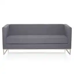 Netto Marken-Discount hjh OFFICE Lounge Sofa BARBADOS Stoff mit Armlehnen Angebot
