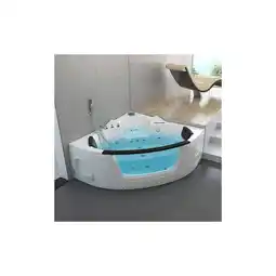 Netto Marken-Discount HOME DELUXE Whirlpool Badewanne mit Lichttherapie LAGUNA L - 157 x 157 cm Angebot