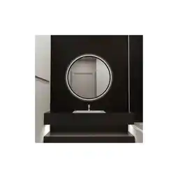 Netto Marken-Discount HOME DELUXE LED-Spiegel Rund DUBI - 80 cm Angebot