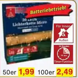 Wiglo Wunderland Lichterkette Micro Angebot