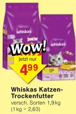 Wiglo Wunderland Whiskas Katzen-Trockenfutter Angebot