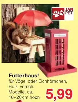 Wiglo Wunderland Futterhaus1 JAN PET Angebot