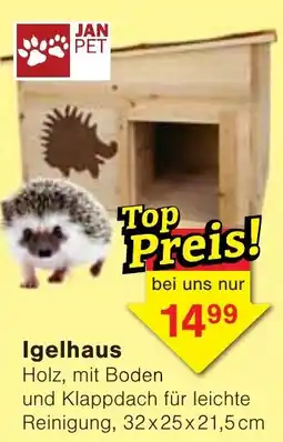 Wiglo Wunderland JAN PET Igelhaus Angebot