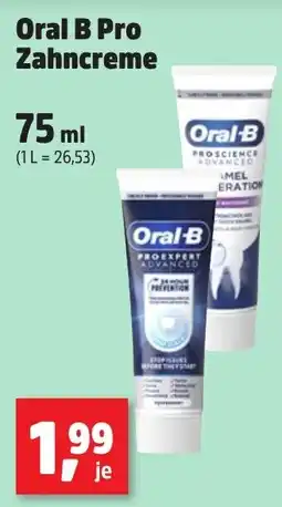Thomas Philipps Oral B Pro Zahncreme Angebot