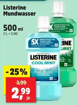 Thomas Philipps Listerine Mundwasser Angebot