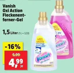 Thomas Philipps Vanish Oxi Action Fleckenentferner-Gel Angebot