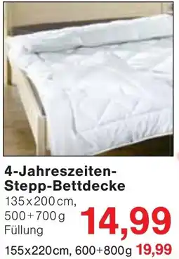 Wiglo Wunderland 4-Jahreszeiten-Stepp-Bettdecke Angebot