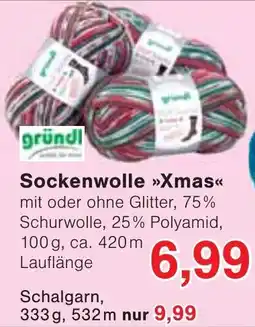 Wiglo Wunderland Sockenwolle »Xmas« Angebot