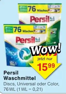 Wiglo Wunderland Persil Waschmittel Angebot