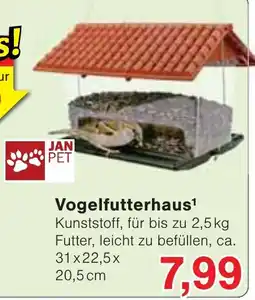 Wiglo Wunderland Vogelfutterhaus JAN PET Angebot