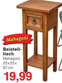 Wiglo Wunderland Mahagoni Beistelltisch Angebot