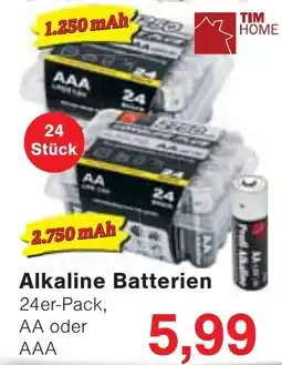 Wiglo Wunderland TIM HOME Alkaline Batterien Angebot