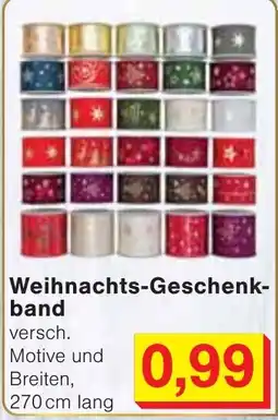 Wiglo Wunderland Weihnachts-Geschenkband Angebot