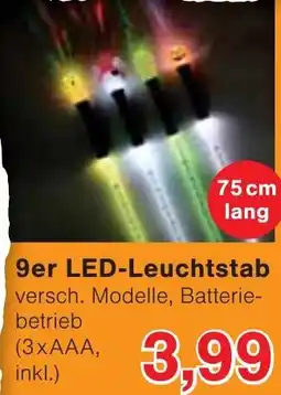 Wiglo Wunderland 9er LED-Leuchtstab Angebot