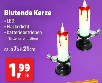 Blutende Kerze