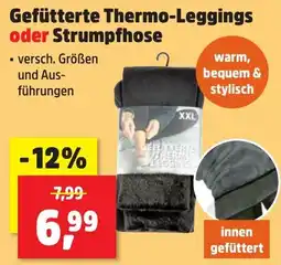 Thomas Philipps Gefütterte Thermo-Leggings oder Strumpfhose Angebot