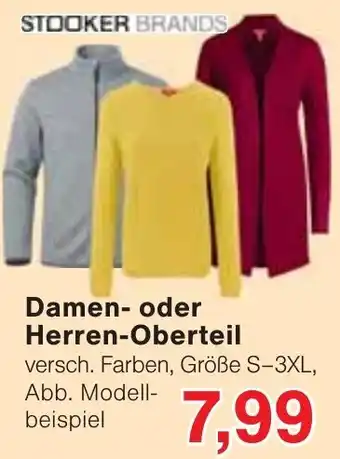 STOOKER BRANDS Damen- oder Herren-Oberteil