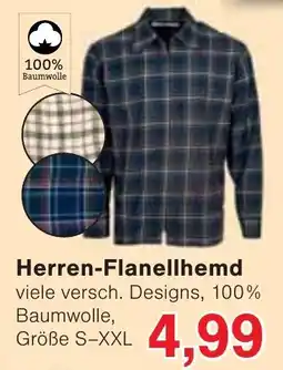 Wiglo Wunderland Herren-Flanellhemd Angebot