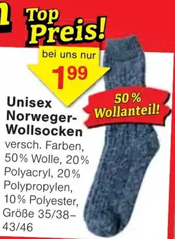Wiglo Wunderland Norweger-Wollsocken Angebot