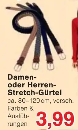 Wiglo Wunderland Damen- oder Herren-Stretch-Gürtel Angebot