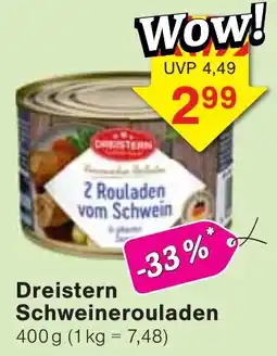 Wiglo Wunderland Dreistern Schweinerouladen Angebot