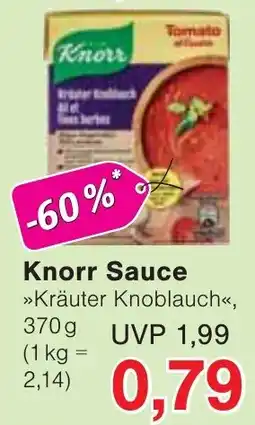 Wiglo Wunderland Knorr Sauce »Kräuter Knoblauch« Angebot
