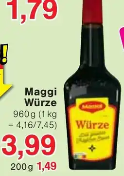 Wiglo Wunderland Maggi Würze Angebot