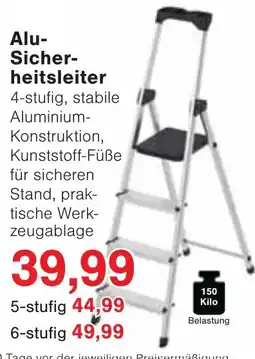 Wiglo Wunderland Alu-Sicherheitsleiter Angebot