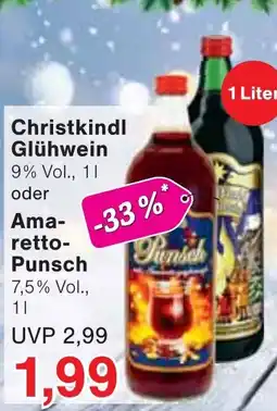 Wiglo Wunderland Christkindl Glühwein Angebot