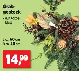 Thomas Philipps Grabgesteck auf Kokosblatt Angebot