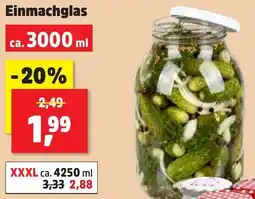Thomas Philipps Einmachglas Angebot