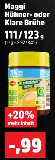 Thomas Philipps Maggi Hühner- oder Klare Brühe Angebot