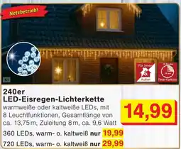 Wiglo Wunderland LED-Eisregen-Lichterkette Angebot