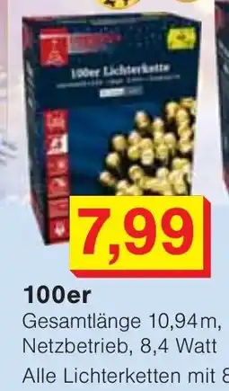 Wiglo Wunderland 100er Lichterkette Angebot