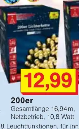 Wiglo Wunderland 200er Lichterkette Angebot