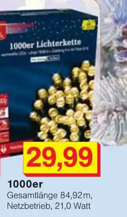 Wiglo Wunderland 1000er Lichterkette Angebot