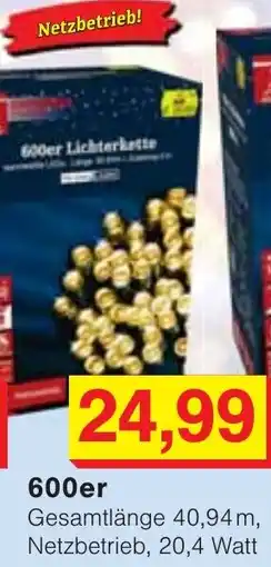 Wiglo Wunderland 600er Lichterkette Angebot