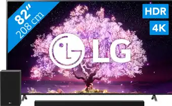 Coolblue LG 82UP80009LA 82 Zoll UHD 4K TV (2021) + LG DSP9YA Soundbar Angebot