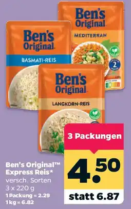 Netto Ben's Original Express Reis Angebot