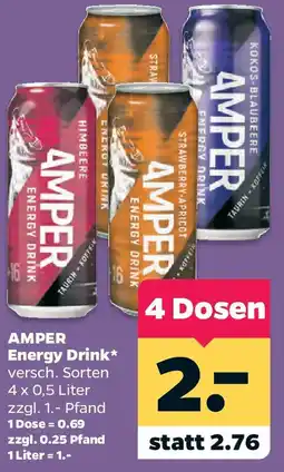 Netto AMPER Energy Drink Angebot