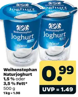 Netto Weihenstephan Naturjoghurt Angebot