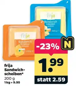 Netto frija Sandwichscheiben Angebot