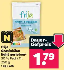 Netto frija Gratinkäse light gerieben Angebot