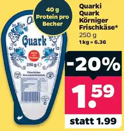 Netto Quarki Quark Körniger Frischkäse Angebot