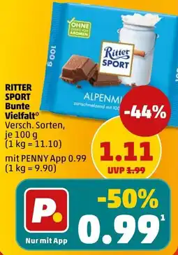 PENNY RITTER SPORT Bunte Vielfalt Angebot